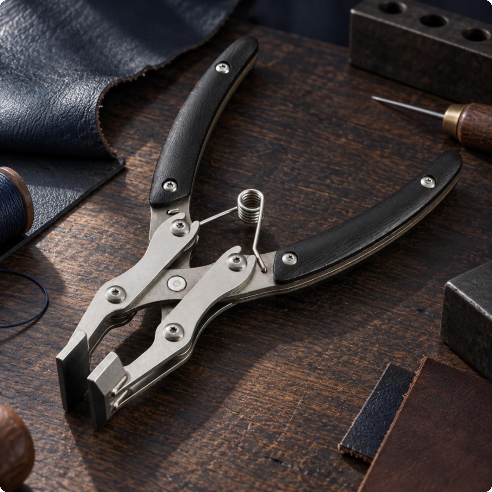 Stainless Steel Leatherworking - Leatherwork Hand Press 评论和价格