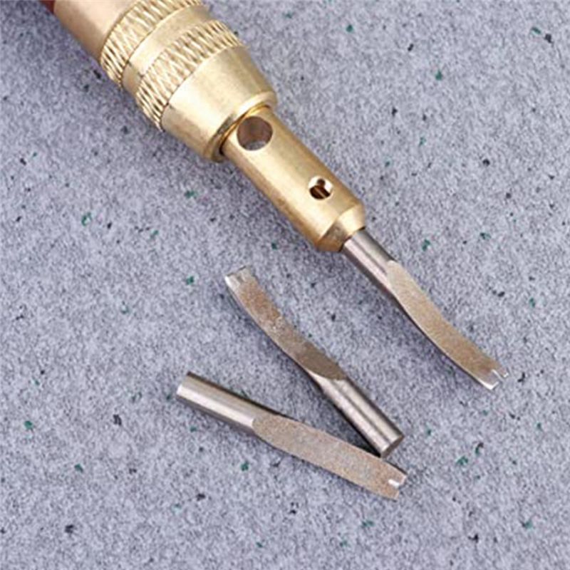 ABKS-7Pcs Leather Beveler Stit - Groover Stitching Tool 评论和价格