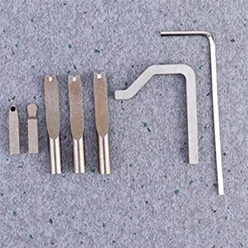 ABKS-7Pcs Leather Beveler Stit - Groover Stitching Tool 评论和价格