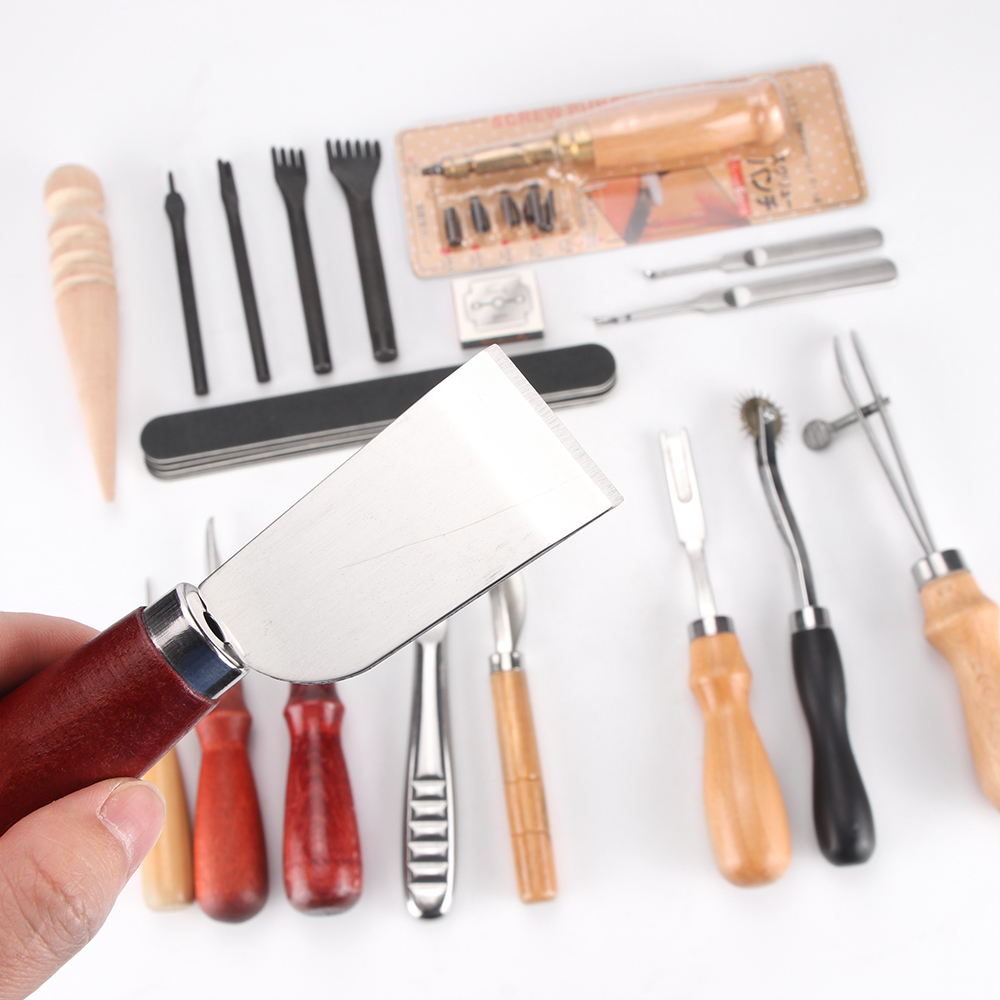 Professional Hand Sewing Leath - Groover Stitching Tool 评论和价格