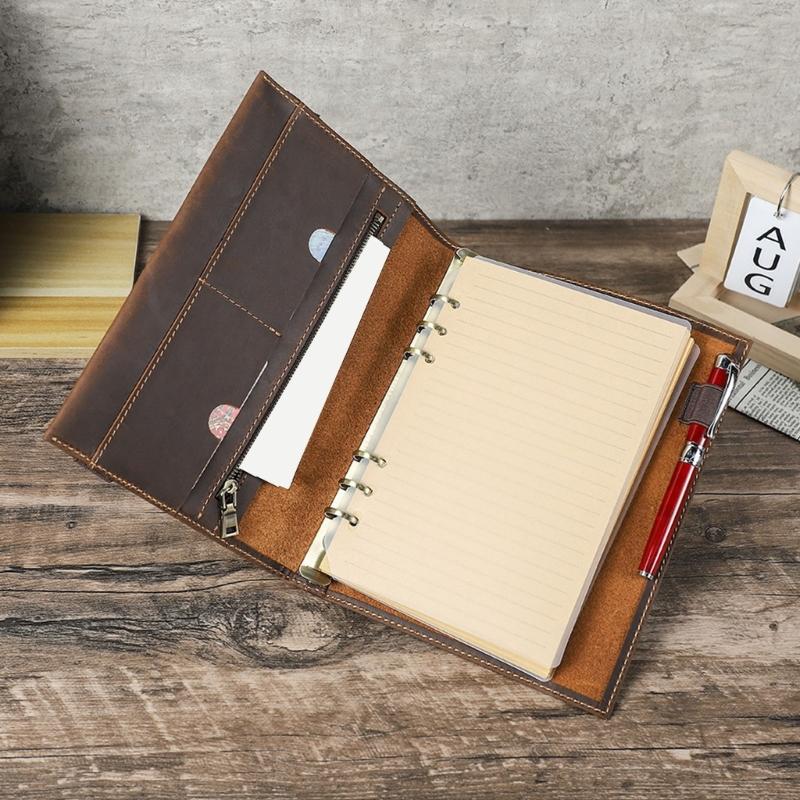 Journal Cover with Genuine Lea - Leather Work Diary Covers 评论和价格