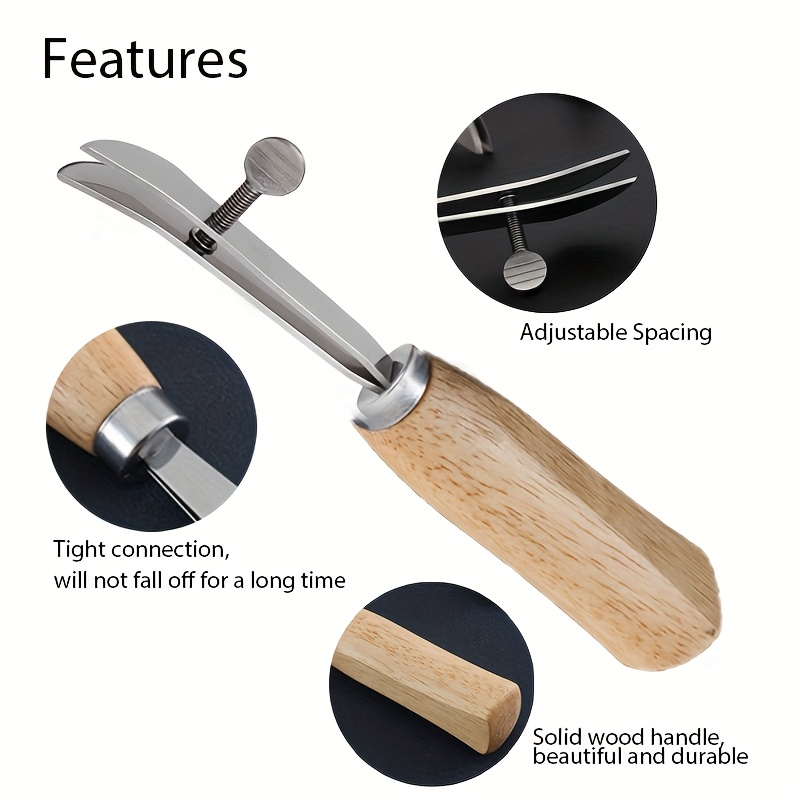 1pc Adjustable Width Leather E - Leatherwork Machine 评论和价格