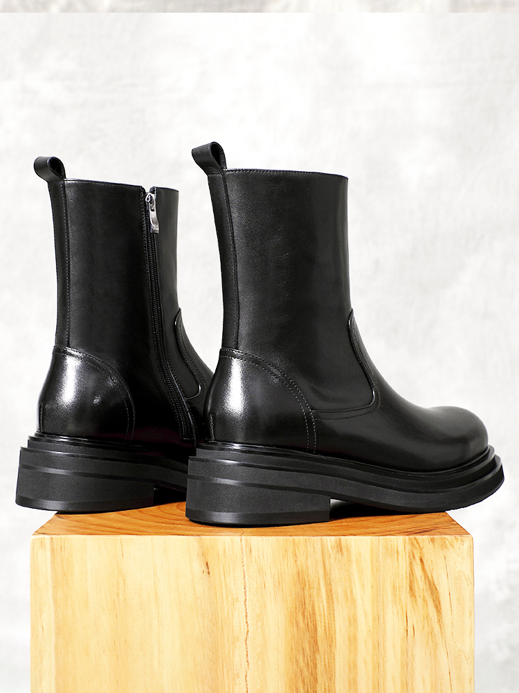 Design Fashion Round Toe Cowhi - Leatherwork Designs 评论和价格