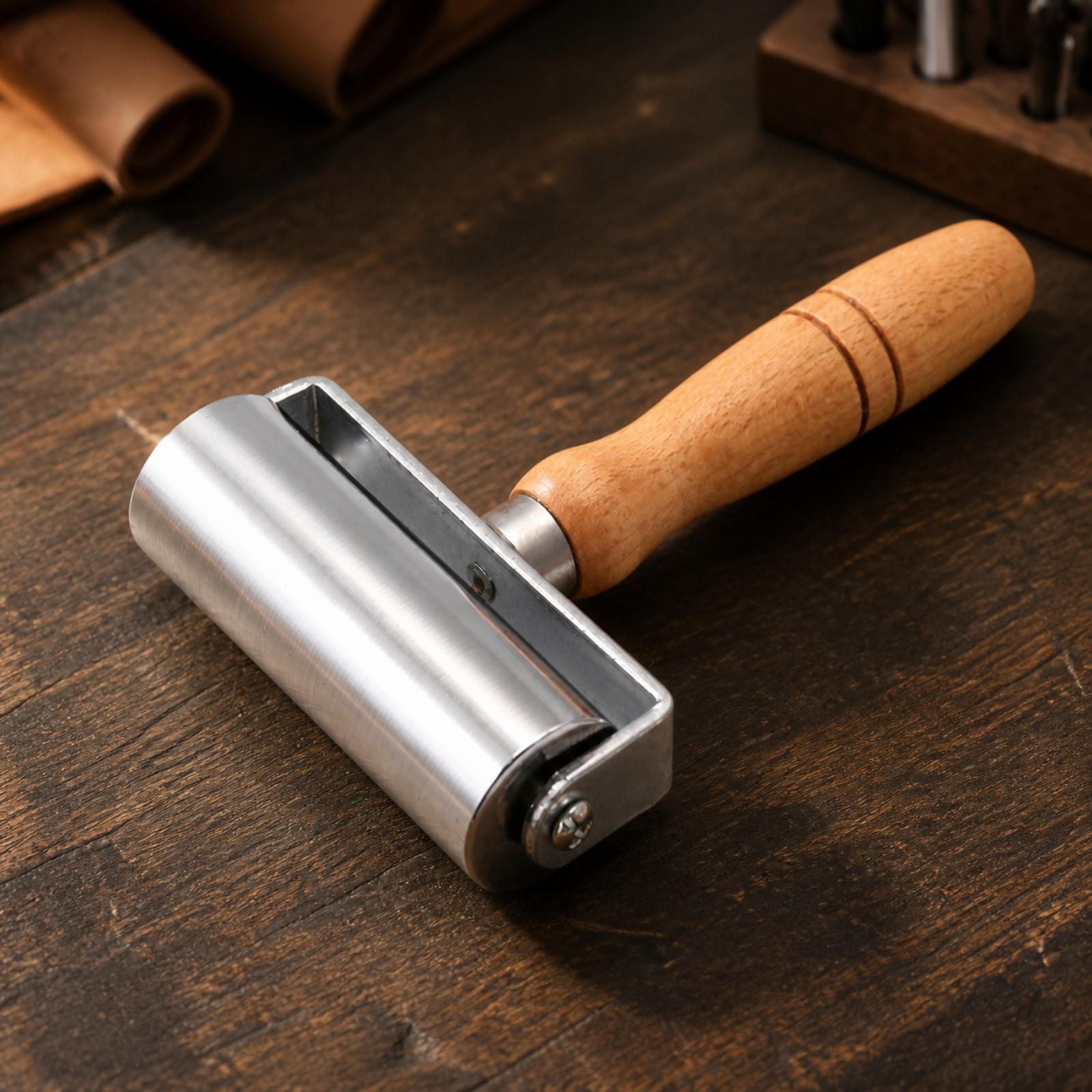 Leather Craft Roller Press Iro - Leatherwork Hand Press 评论和价格