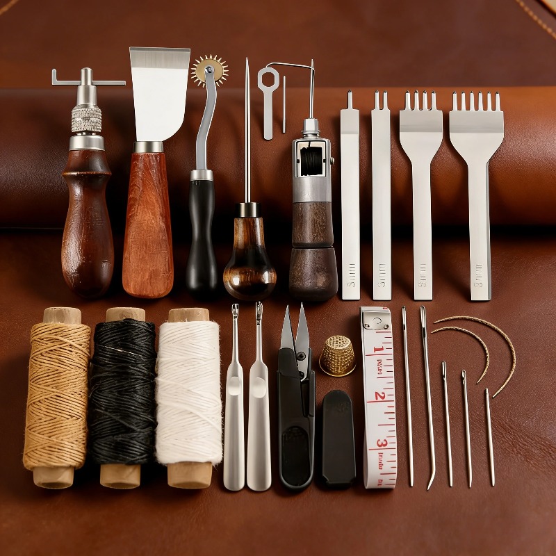 Professional Hand Sewing Leath - Groover Stitching Tool 评论和价格