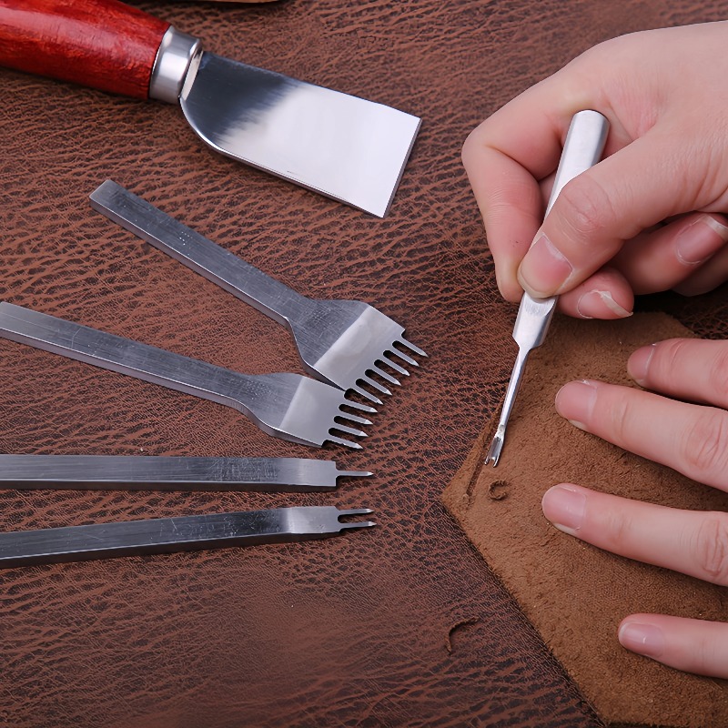 Professional Hand Sewing Leath - Groover Stitching Tool 评论和价格